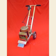 Floor stripping machine