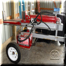 Log splitter, 28 ton 8HP Honda