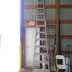 Ladder, step 12'