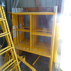 Scaffold section